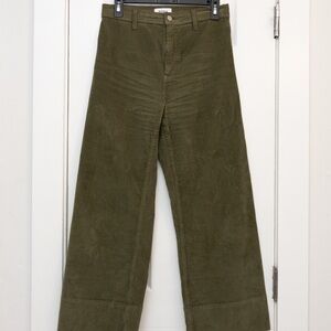 Pistola Penny Corduroy high rise cropped pant